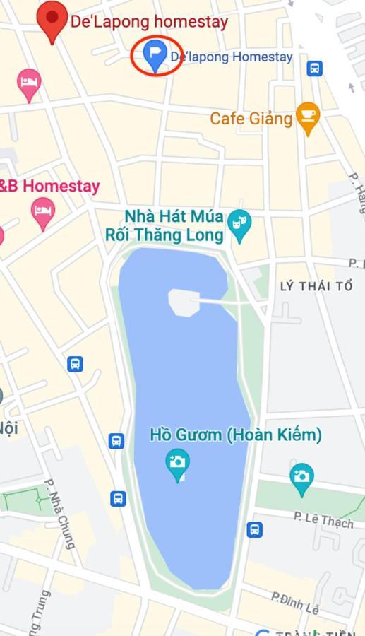 Studio In Beer Street - Delapong Homestay Ta Hien Hanoi Eksteriør billede
